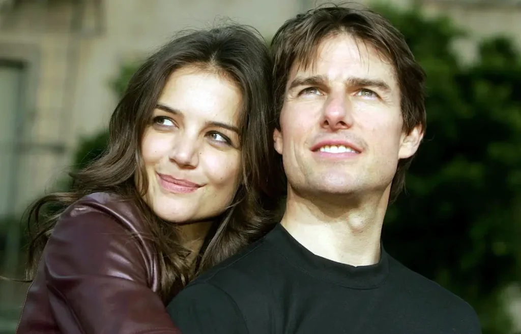 Katie Holmes and actor Tom Cruise