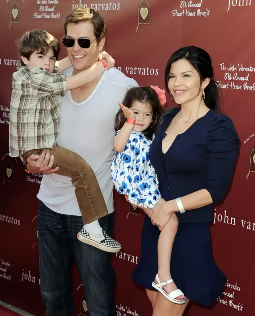 Lauren Sanchez with children