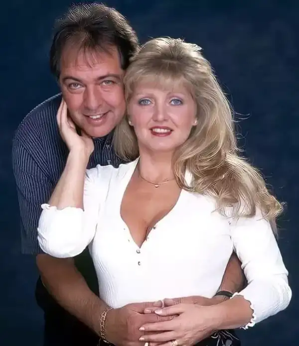 Linda Nolan with husband Brian Hudson