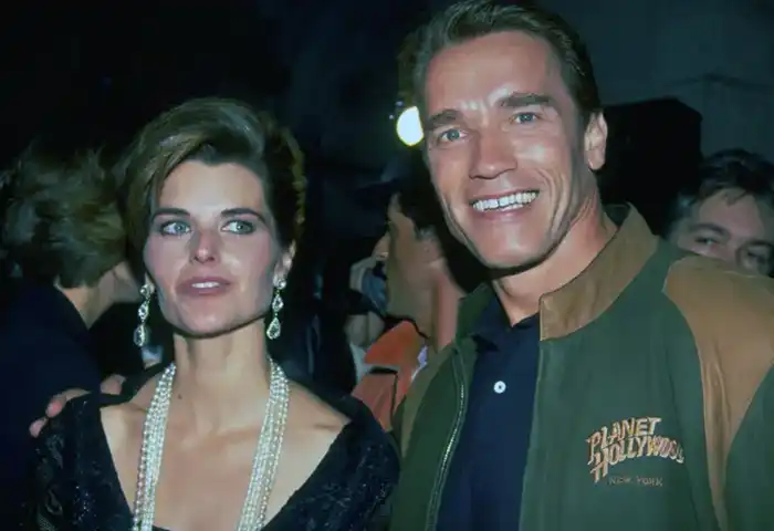 Maria Shriver and Arnold Schwarzenegger