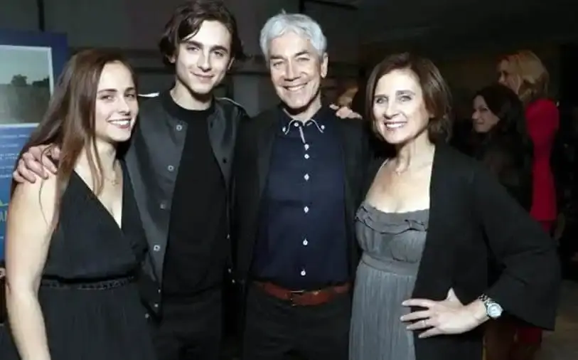 Pauline Chalamet Family Photo