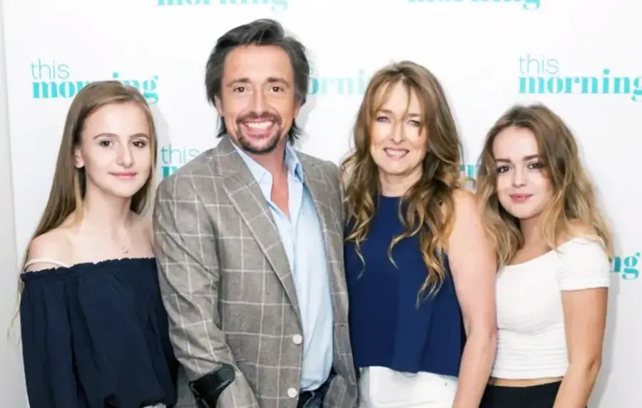 Richard Hammond, Amanda Mindy Hammond and daughters