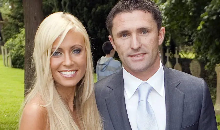 Robbie Keane and Wife Claudine Keane