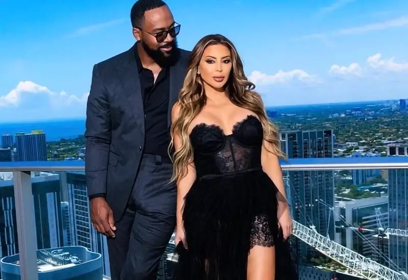 Marcus Jordan and Larsa Pippen