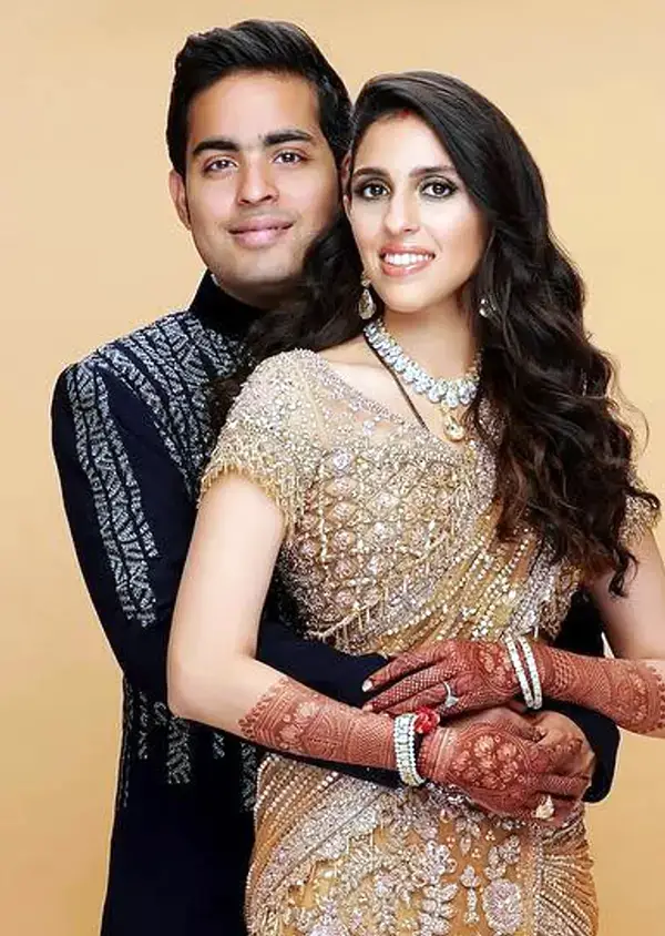 Shloka Ambani and Akash Ambani